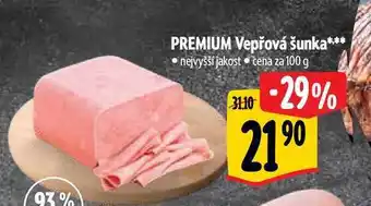 Albert PREMIUM Vepřová šunka 100 g nabídka