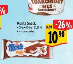 Albert Monte Snack 29 g nabídka