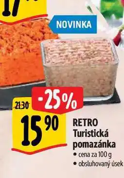 Albert RETRO Turistická pomazánka 100 g nabídka