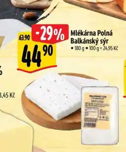 Albert Mlékárna Polná Balkánský sýr 180 g nabídka