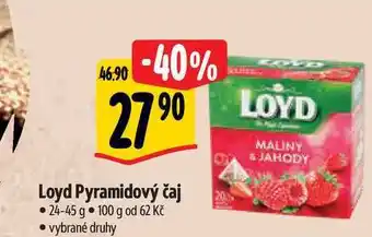 Albert Loyd Pyramidový čaj 24-45 g nabídka