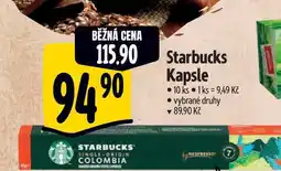 Albert Starbucks Kapsle 10 ks nabídka