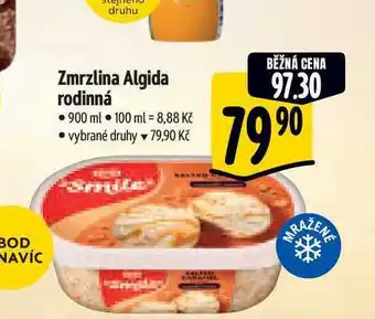 Albert Zmrzlina Algida rodinná 900 ml nabídka