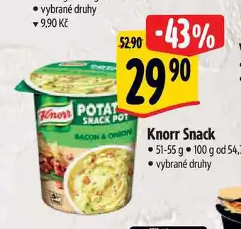 Albert Knorr Snack 51-55 g nabídka