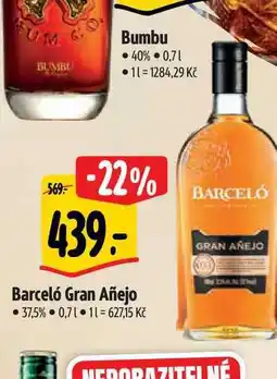 Albert Barceló Gran Añejo 0,7 l nabídka
