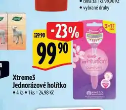 Albert Xtreme3 Jednorázové holítko 4 ks nabídka