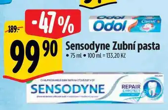 Albert Sensodyne Zubní pasta 75 ml nabídka