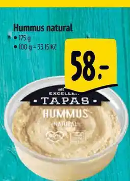 Albert Hummus natural 175 g nabídka