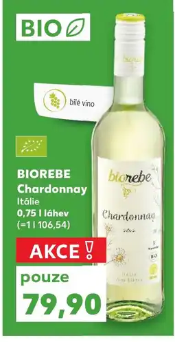 Trefa BIOREBE Chardonnay Itálie nabídka