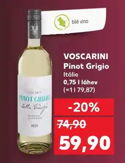 Trefa VOSCARINI Pinot Grigio nabídka