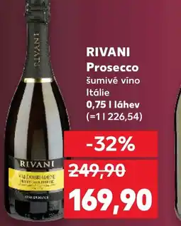 Trefa RIVANI Prosecco nabídka