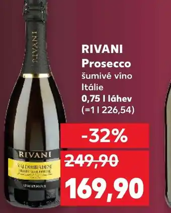 Trefa RIVANI Prosecco nabídka