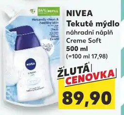 Trefa NIVEA Tekuté mýdlo nabídka