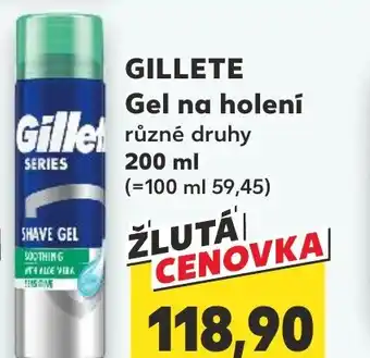 Trefa GILLETE Gel na holení nabídka