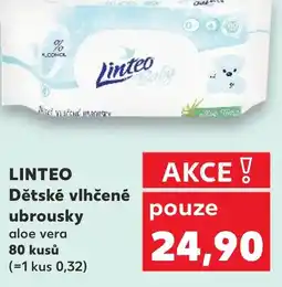 Trefa LINTEO Dětské vlhčené ubrousky nabídka