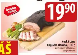 Bala česká cena Anglická slanina nabídka