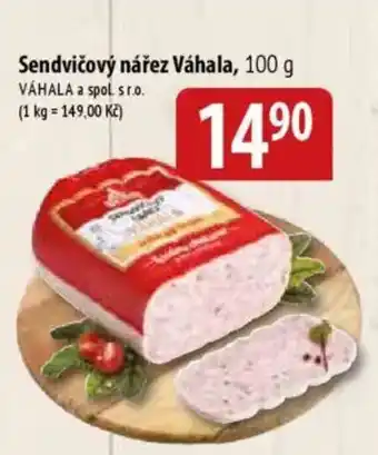 Bala Sendvičový nářez Váhala nabídka