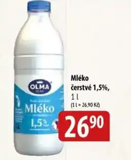 Bala OLMA Mléko čerstvé 1,5% nabídka