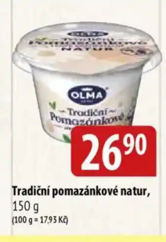 Bala OLMA Tradiční pomazánkové natur nabídka