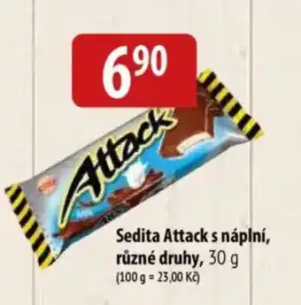 Bala Sedita Attack s náplní nabídka