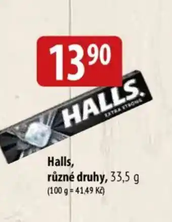 Bala HALLS nabídka