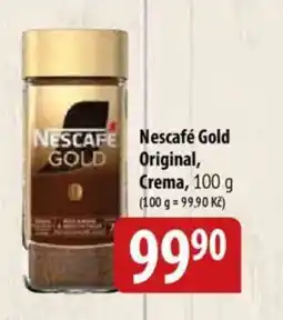 Bala Nescafé Gold Original, Crema nabídka