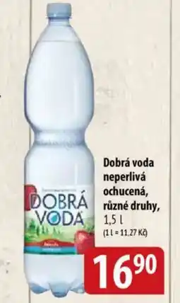 Bala DOBRÁ VODA neperlivá ochucená nabídka