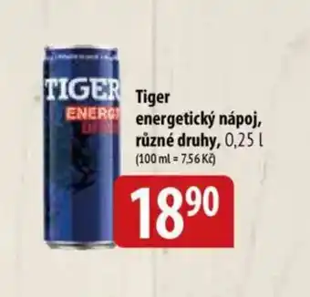 Bala TIGER energetický nápoj nabídka