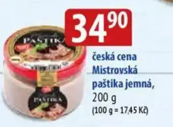 Bala česká cena Mistrovská paštika jemná nabídka