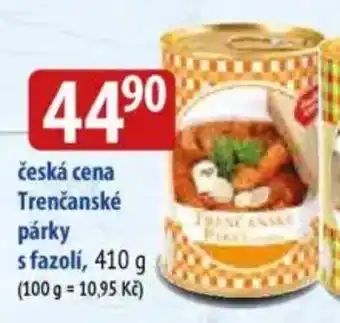 Bala česká cena Trenčanské párky sfazolí nabídka