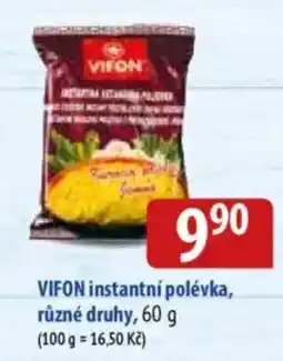 Bala VIFON instantní polévka nabídka