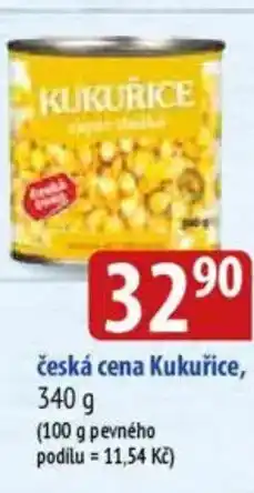 Bala česká cena kukuřice nabídka