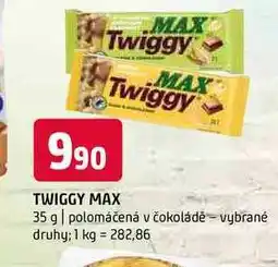 Terno Twiggy max 35 g polomáčená v čokoládě vybrané druhy nabídka