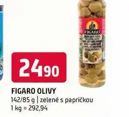 Terno Figaro olivy 142/85 g zelené s papričkou nabídka