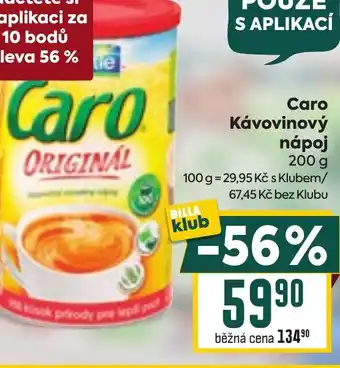 Billa Caro Kávovinový nápoj nabídka