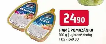 Terno Hamé Pomazánka 100g vybrané druhy nabídka