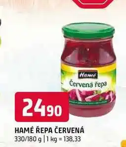 Terno Hamé Červená řepa 330/180g nabídka
