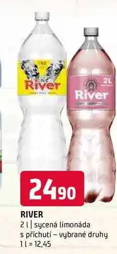 Terno River 2l sycená limonáda s příchutí vybrané druhy nabídka