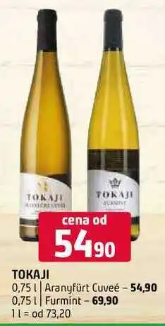 Terno Tokaji 0,75l Aranyfürt Cuvee Furmint nabídka