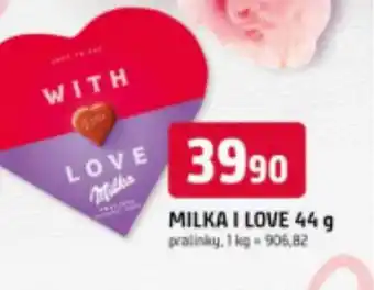 Trefa MILKA I Love nabídka