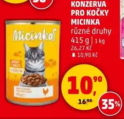 Penny Market Konzerva pro kočky micinka nabídka