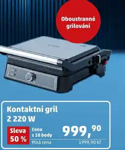 Penny Market Kontaktní gril 2 200 W nabídka