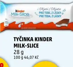 Penny Market Tyčinka kinder milk-slice nabídka