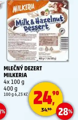 Penny Market Mlečný dezert MILKERIA nabídka