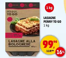 Penny Market Lasagne penny to go nabídka