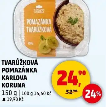 Penny Market Tvarůžková pomazánka karlova koruna nabídka