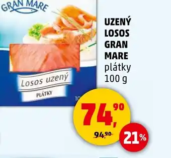 Penny Market Uzený losos GRAN MARE plátky nabídka