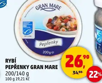 Penny Market Rybí pepřenky GRAN MARE nabídka