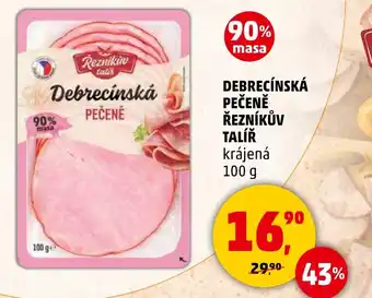 Penny Market Debrecínská pečeně řezníkův talíř krájená nabídka