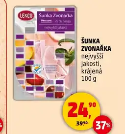 Penny Market Šunka zvonařka nejvyšší jakosti, krájená nabídka